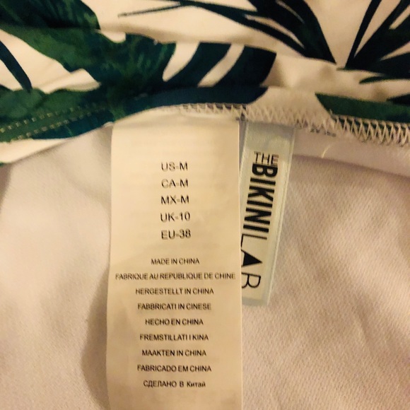 Bikini Lab Tropical One piece swimsuit. Medium - Picture 5 of 5